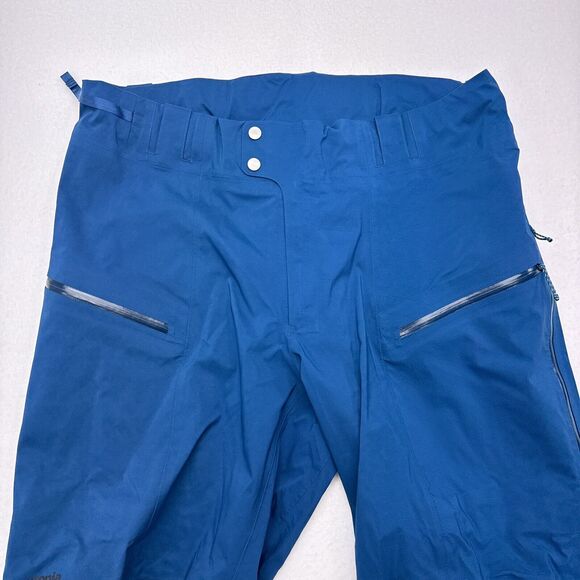Patagonia Stormstride Pants Men’s Size XL Endless Blue Waterproof Shell H2No NEW - Picture 4 of 15
